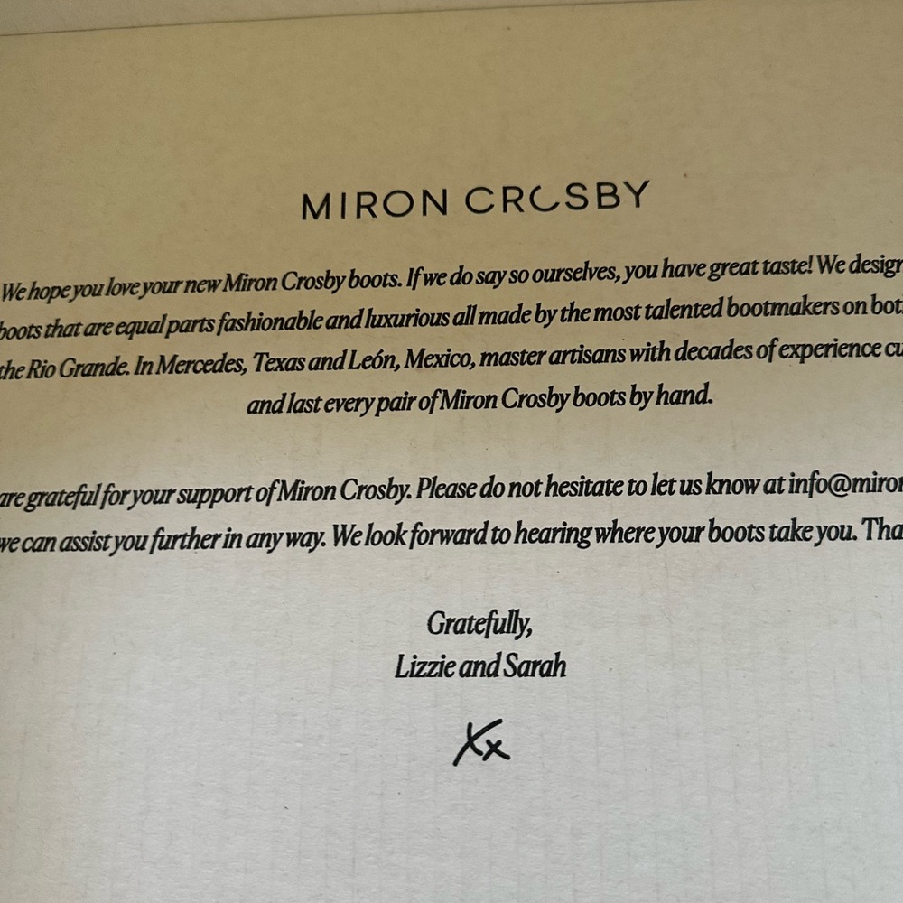 Miron Crosby Gold shorties Boots - Picture 5 of 8